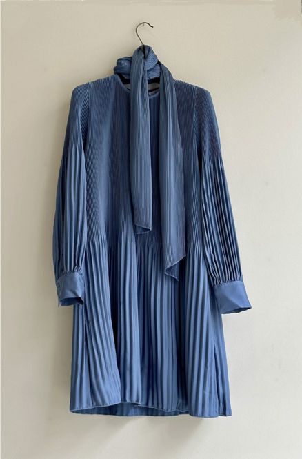 Hovedbilde Cathrine Hammel Satin Miami Dress Blue 