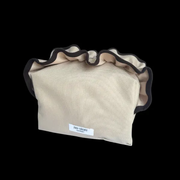 NU STORE COPENHAGEN | TOILETRY BAG | BEIGE CAPPUCINO 