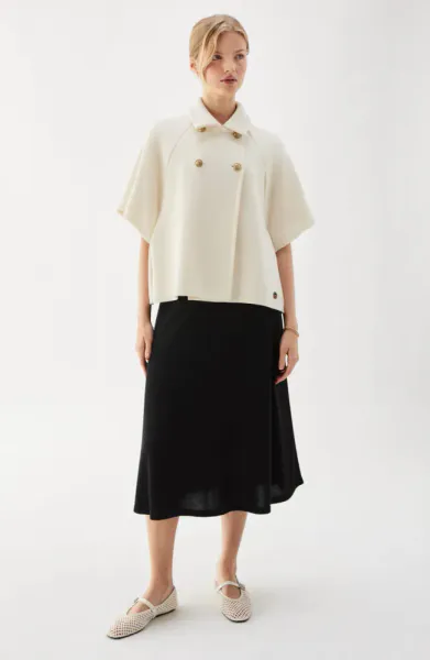 BUSNEL | GERTRUDE CAPE ECRU