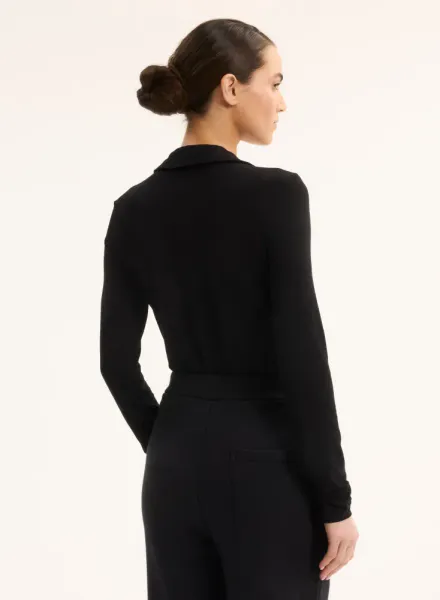 MAJESTIC FILATURES | ANNA SHIRT NOIR