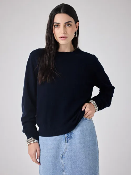 Hovedbilde NOTSHY | CELINA SWEATER MARINE 