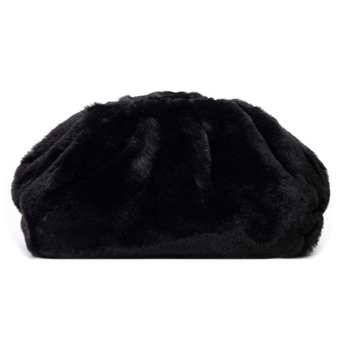 Hovedbilde Clutch i Fuskepels Sort 