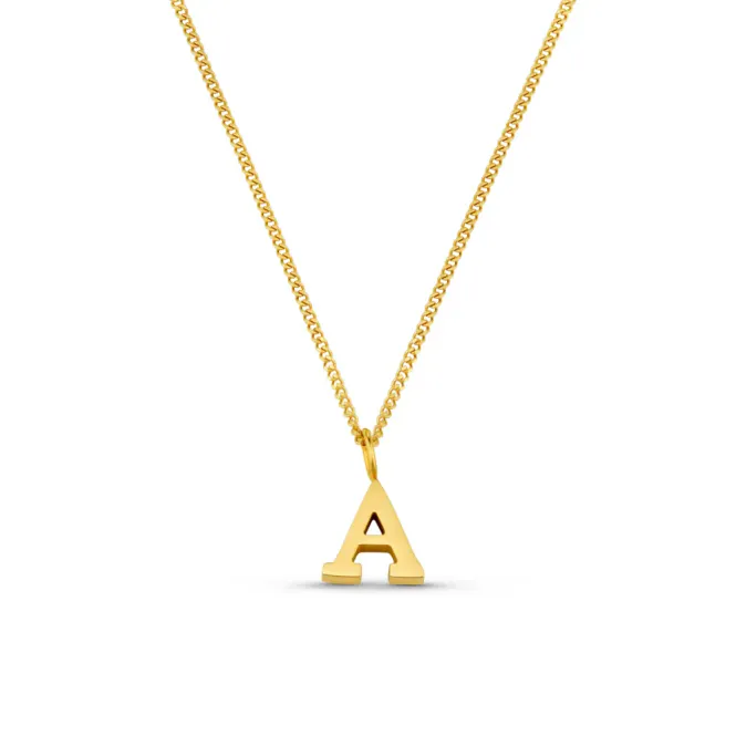 Hovedbilde ORELIA LUX LETTER NECKLACE 